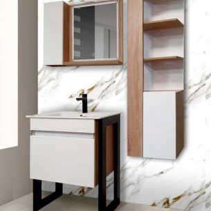 Долен шкаф за баня Макена Карлота с мивка, Цвят M02 | цена за 1бр