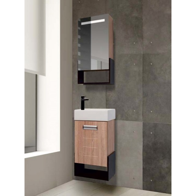 Долен шкаф за баня Макена Помпей с мивка, Цвят M09 | цена за 1бр