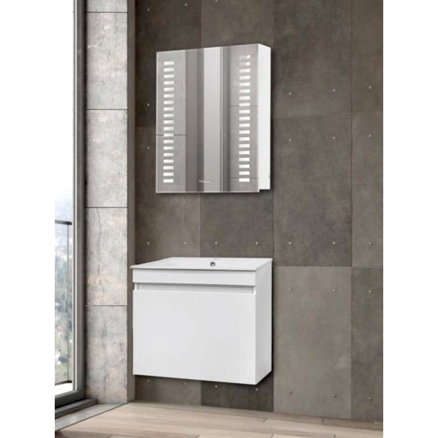 Горен шкаф за баня Макена Сиана с огледало, Цвят M14 | цена за 1бр