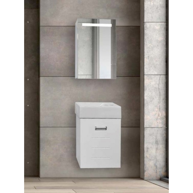 Долен шкаф за баня Макена Кико с мивка, Цвят L08 | цена за 1бр