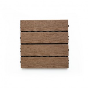 WPC декинг плочи EFFECTOR JE-D2 A1, Тиково дърво, 30 x 30 x 2 см | цена за 1бр