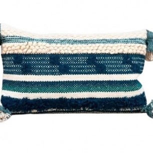 Ръчно тъкана възглавница FHF-CU-2024-32 с пълнеж, 100% памук, Вакуумно опакована | цена за 1бр