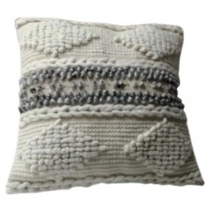 Ръчно тъкана възглавница FHF-CU-RP-02 с пълнеж, 50% памук/50% вълна, Вакуумно опакована | цена за 1бр