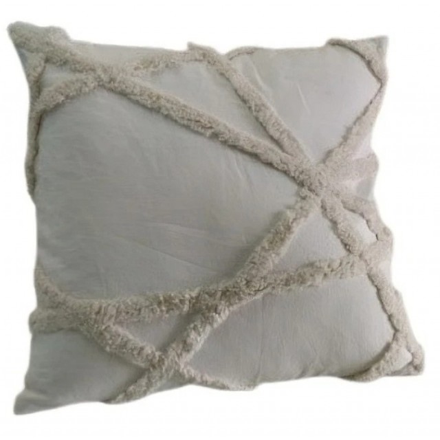 Ръчно тъкана възглавница FHF-CU-RP-05 с пълнеж, 100% памук, Вакуумно опакована | цена за 1бр