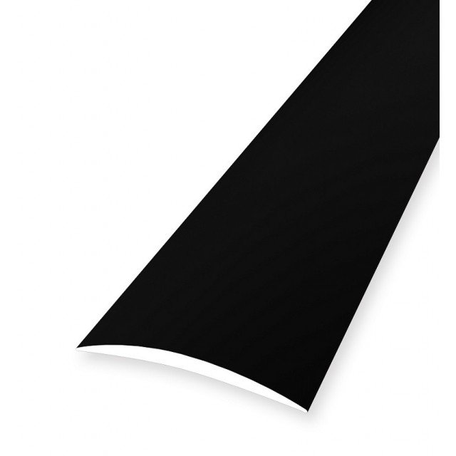 Алуминиев анодизиран преходен профил Kuberit 462, 1000 х 40 х 3 мм, Черен | цена за 1бр