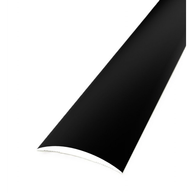 Алуминиев анодизиран преходен профил Kuberit 460, 2700 х 30 х 3 мм, Черен | цена за 1бр