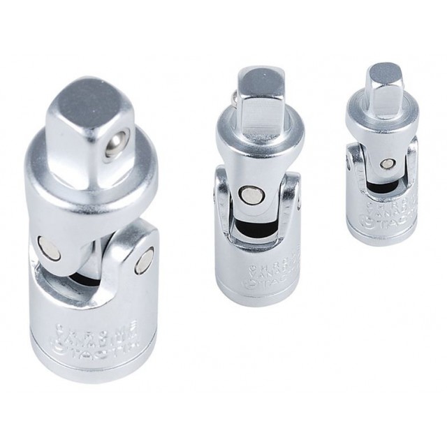 Комплект подвижни свръзки TACTIX от 3 броя, 1/2", 3/8", 1/4 | цена за 1бр