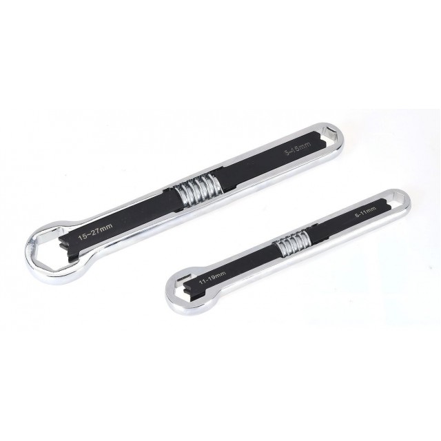 Комплект универсални гаечни ключове 2бр TACTIX | цена за 1бр