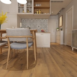 Водоустойчива винилна настилка SPC на клик Authentic, GOLD OAK, 228 x 1220 мм | цена за 1квм