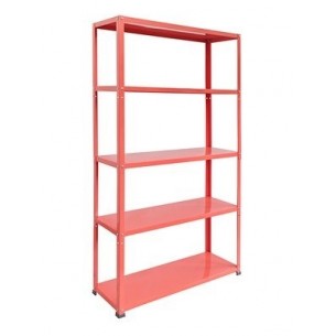 Стелаж метален Ar shelving COOLOUR, Розов, 5 рафта х 70 кг, 180 x 90 x 30 см | цена за 1бр Стелаж метален Ar shelving COOLOUR, Розов, 5 рафта х 70 кг, 180 x 90 x 30 см | цена за 1бр