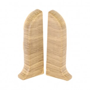 Тапи дясна и лява за перваз SG56/69 Salag, Дъб бърбън | цена за 1блистер