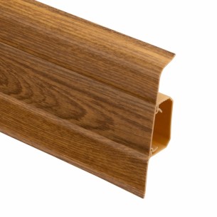 PVC перваз SG75/R3 Salag с кабелен канал, Карло,  2.2 м | цена за 1линм