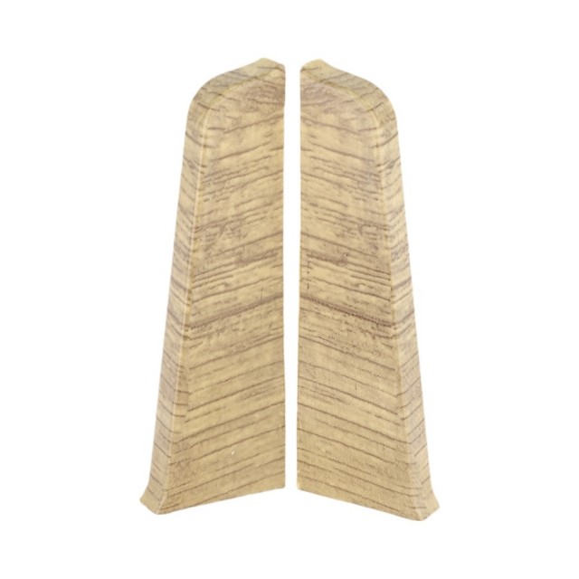 Тапи дясна и лява за перваз SG75/Q1 Salag, Мръсен дъб | цена за 1блистер