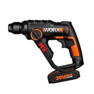 Акумулаторен перфоратор WORX WX390, 20V ,2.0Ah Li-Ion | цена за 1бр