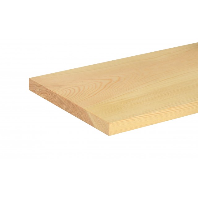 Дървен правоъгълен профил 19 x 200 мм, Смърч/бор без чепове, 100 см | цена за 1бр