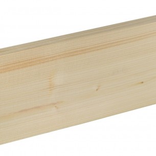 Дървен правоъгълен профил 15 x 96 мм, Смърч/бор необработен, 200 см | цена за 1бр