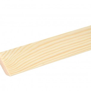 Дървен профил 30 x 30 мм, Смърч/бор без чепове, 100 см | цена за 1бр Дървен профил 30 x 30 мм, Смърч/бор без чепове, 100 см | цена за 1бр