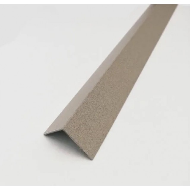 Алуминиев самозалепващ ъглов профил Arcansas, 1000 x 15 x 15 мм, Цимент | цена за 1бр