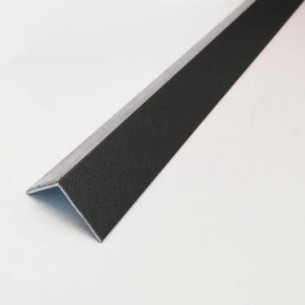 Алуминиев ъглов профил Arcansas, 1000 x 15 x 15 мм, Лондон смок | цена за 1бр