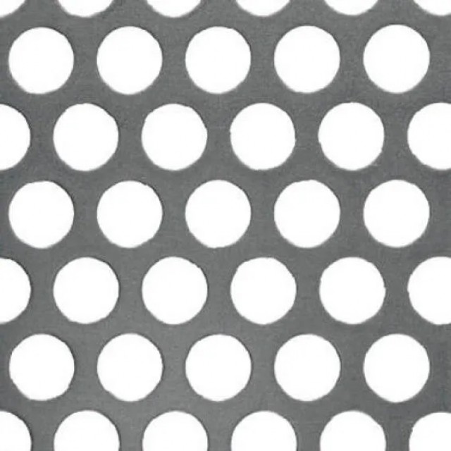 Стоманена ламарина Arcansas с перфориран кръг, 50 х 25 см | цена за 1бр