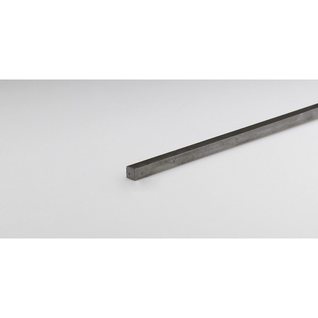 Стоманен квадратен плътен профил Arcansas, 1000 x 7 мм, Сребрист | цена за 1бр