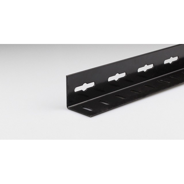 Стоманен поцинкован ъглов профил Arcansas, 1000 x 35 x 35 мм, Черен | цена за 1бр