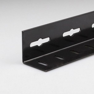 Стоманен поцинкован ъглов профил Arcansas, 1000 x 25 x 25 мм, Черен | цена за 1бр Стоманен поцинкован ъглов профил Arcansas, 1000 x 25 x 25 мм, Черен | цена за 1бр