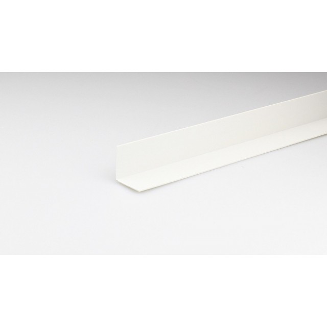 PVC ъглов профил Arcansas, 2000 x 30 x 30 мм, Бял | цена за 1бр