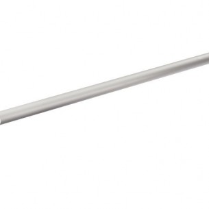 Алуминиев анодизиран тръбен профил Arcansas, 2000 x 18 мм, Сребрист | цена за 1бр