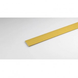 Алуминиев анодизиран плосък профил Arcansas, 2000 x 25 x 2 мм, Златен мат | цена за 1бр Алуминиев анодизиран плосък профил Arcansas, 2000 x 25 x 2 мм, Златен мат | цена за 1бр