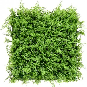 Пано 50х50см изкуствена зелена декорация My Garden Fern, CCGA116 | цена за 1бр