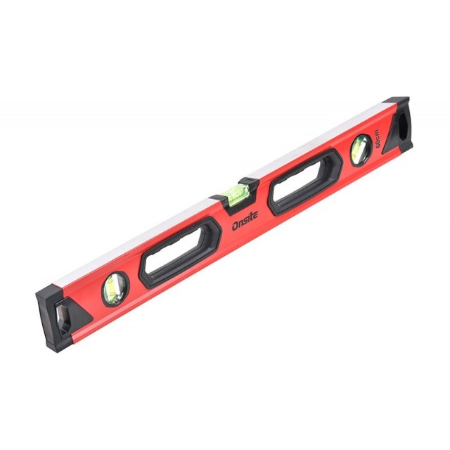 Алуминиев нивелир ONSITE, 600 мм | цена за 1бр