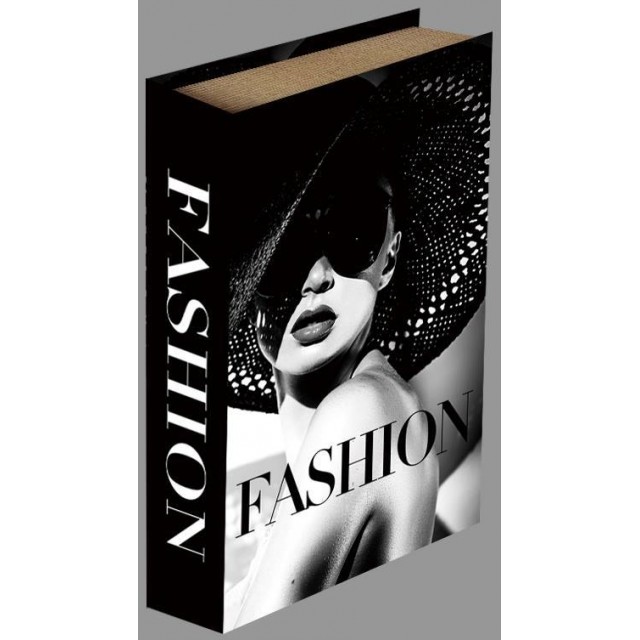 Интериорни Дървени кутии за съхранение на книги Fashion BW, L-23103, Сет от 2бр. | цена за 1бр