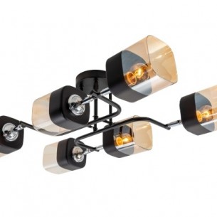 Осветително тяло Ziel Lighting SE-C3025/6BK, 68*37*16см | цена за 1бр Осветително тяло Ziel Lighting SE-C3025/6BK, 68*37*16см | цена за 1бр