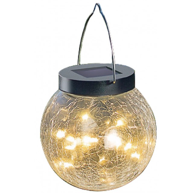 Соларна висяща лампичка - топка My Garden SP-6087 | цена за 1бр
