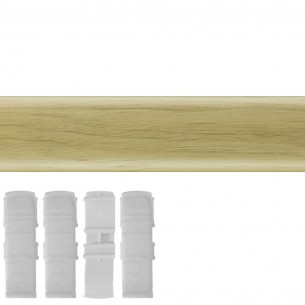 Преходник SG56/58 Salag за перваз, Ясен бял | цена за 1бр