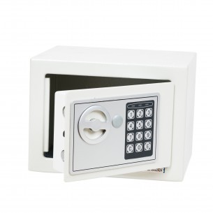 Сейф електронен E17ST - 17 х 23 х 17 см, Светло сив | цена за 1бр