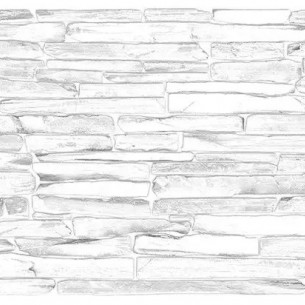 PVC панел за стена 50 х 98 см, Сив квартацит | цена за 1бр