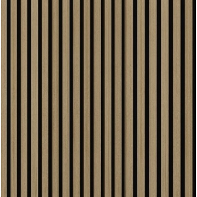 Акустичен панел Effector стенна декорация ламперия JM1114-MBW-10WV, 2.7 м | цена за 1бр