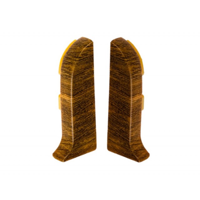 Тапи лява и дясна за перваз Salag SG56/64 орех алабама, 2бр. блистер | цена за 1пакет