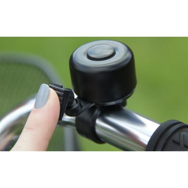 Звънец за велосипед - черен Звънец за велосипед - черен