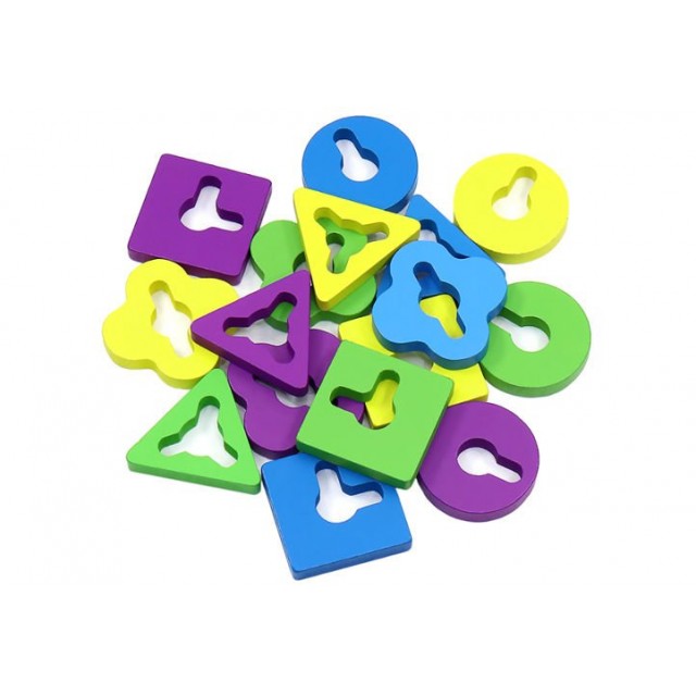 Дървен пъзел - калинка Дървен пъзел - калинка