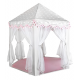 Сива и розова детска палатка Kruzzel