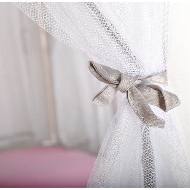 Сива и розова детска палатка Kruzzel