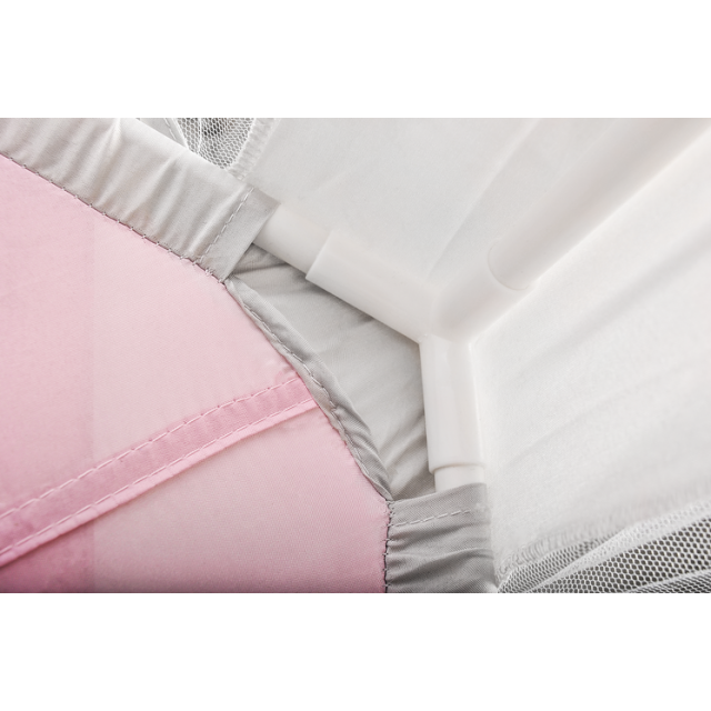 Сива и розова детска палатка Kruzzel