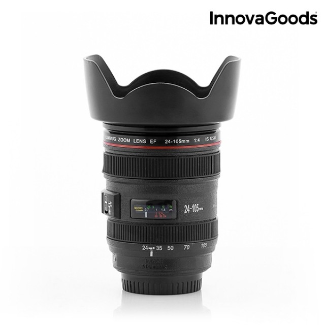 Термо чаша фотообектив InnovaGoods - inspired by Canon-EF 24-105mm