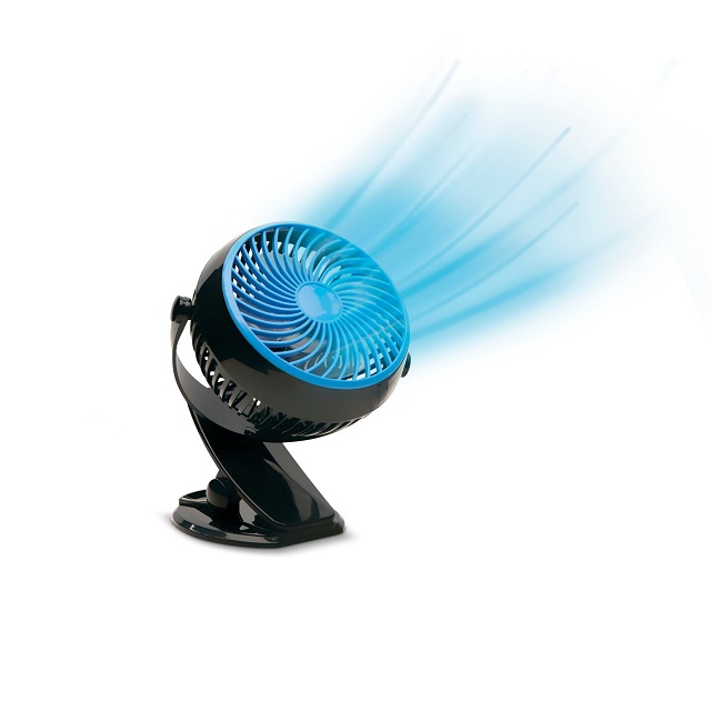 Преносим мини вентилатор с щипка Go Fan