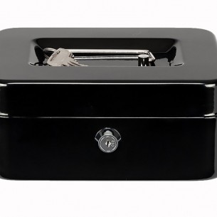 Метален ковчег за сейф за пари Ключови документи