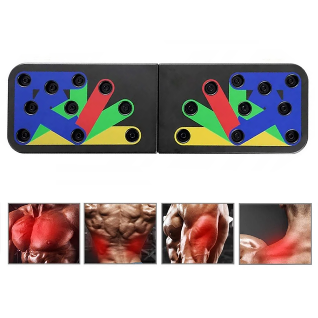 Дъска помпа дръжки упражнения за изтласкване помпа 14в1 1