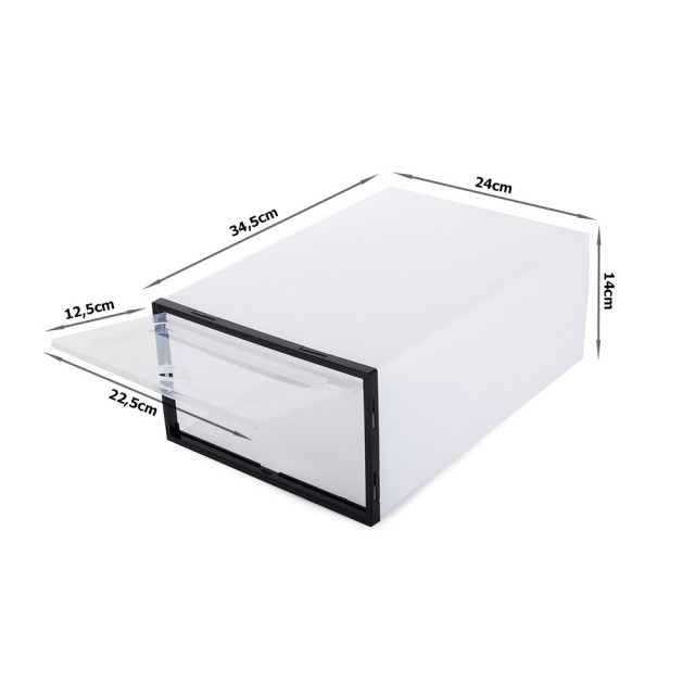 Органайзер за обувки Контейнер за кутия с капак